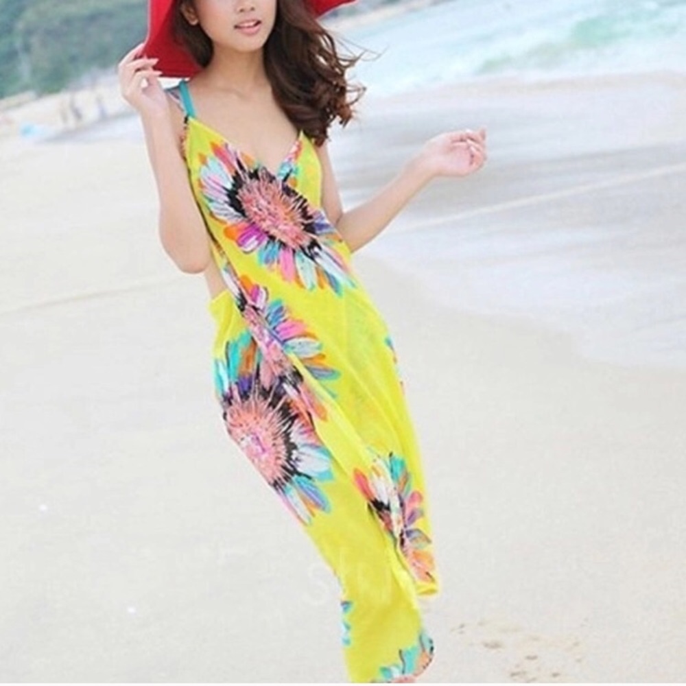 Yellow Swim Coverup